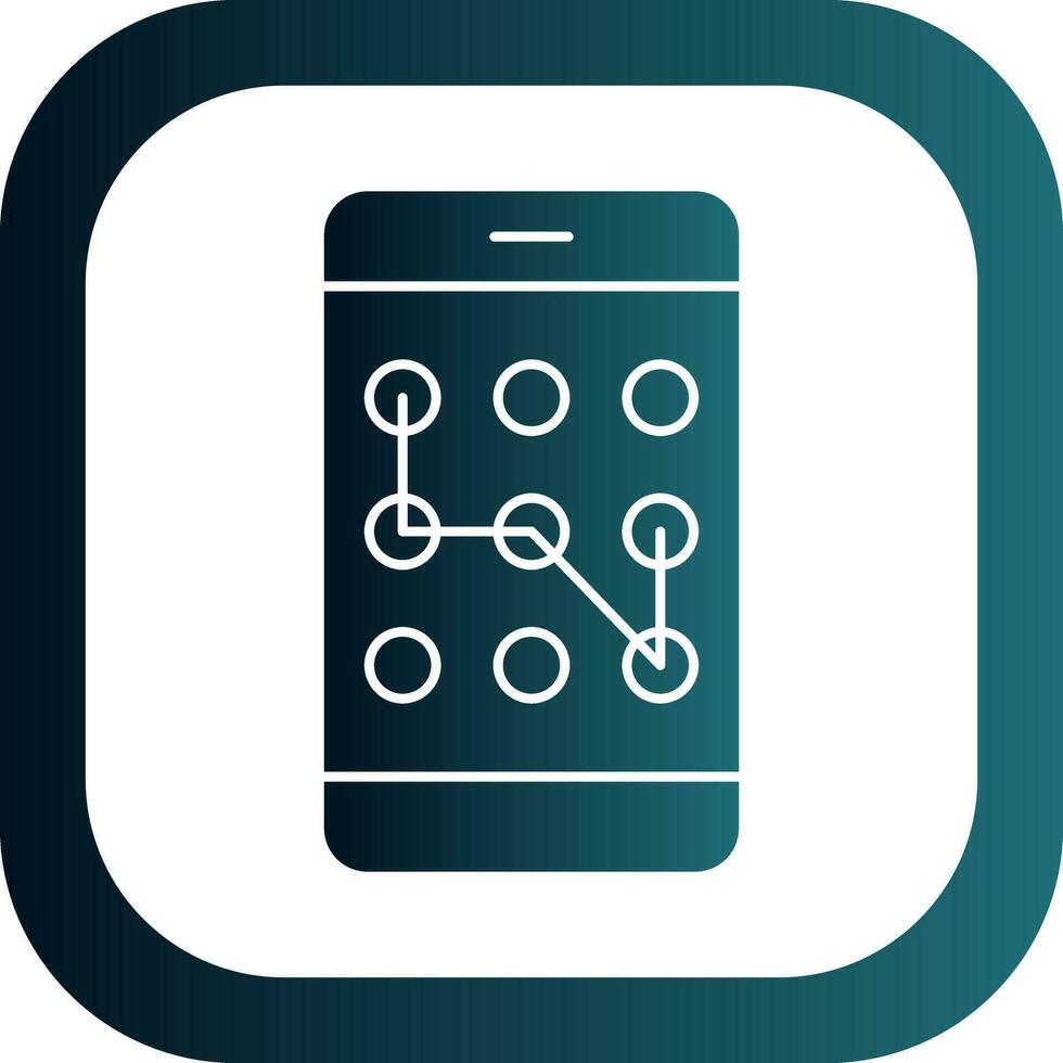 Phone lock Vector Icon Design