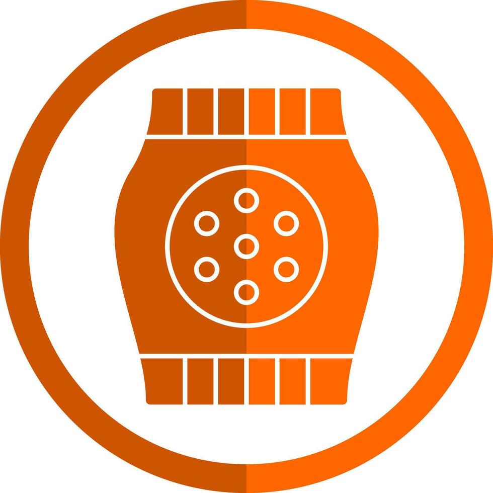 Kneepad Vector Icon Design