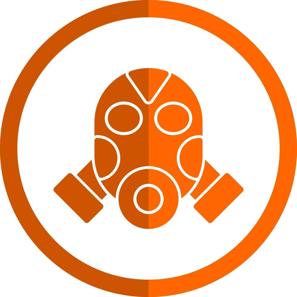 Gas mask Vector Icon Design