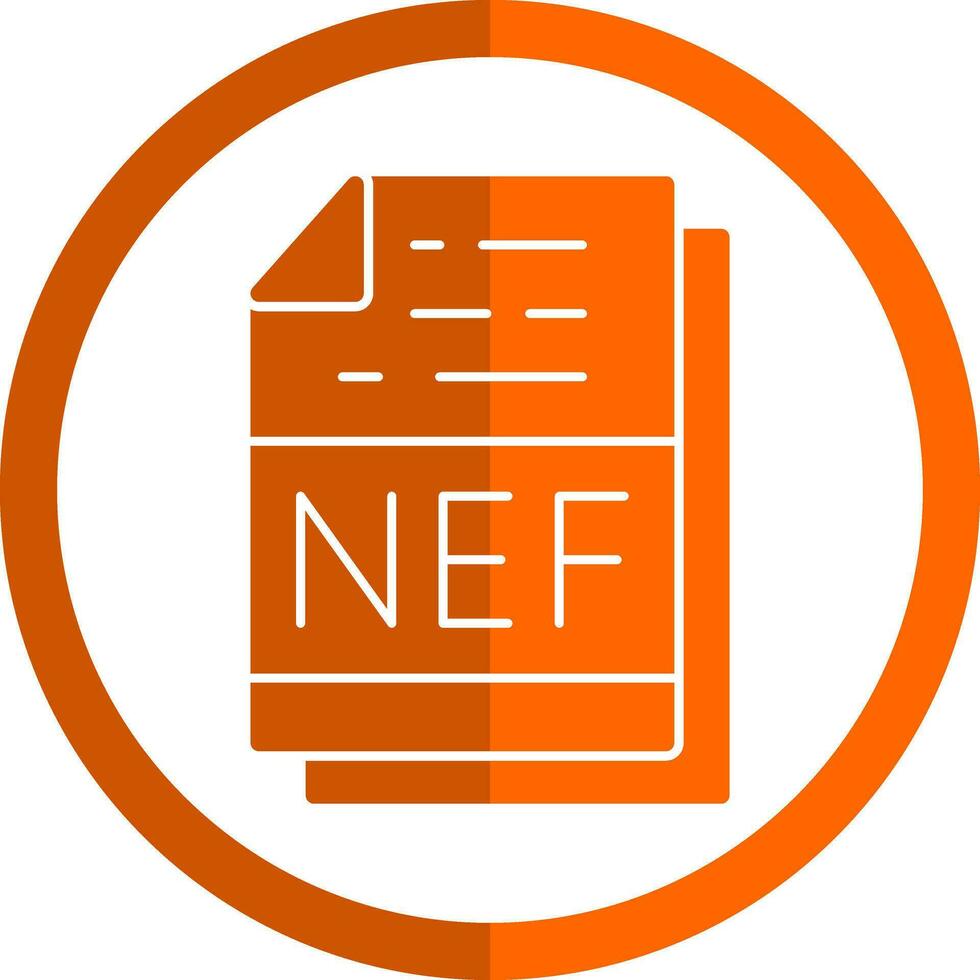 nef vector icono diseño