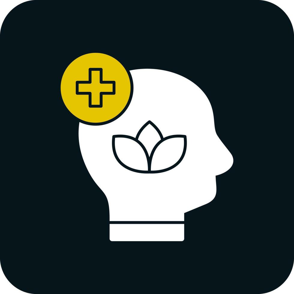 diseño de icono de vector de salud mental