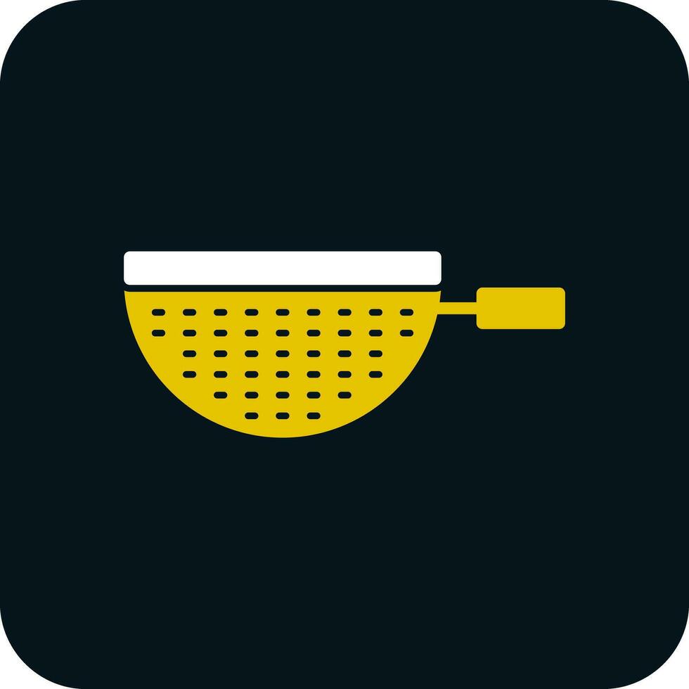 Strainer Vector Icon Design