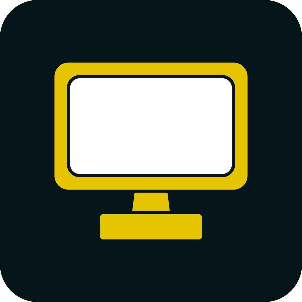 Monitor Vector Icon Design