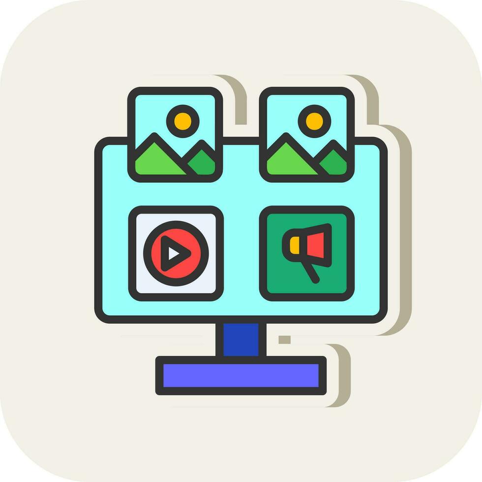 Social media Vector Icon Design