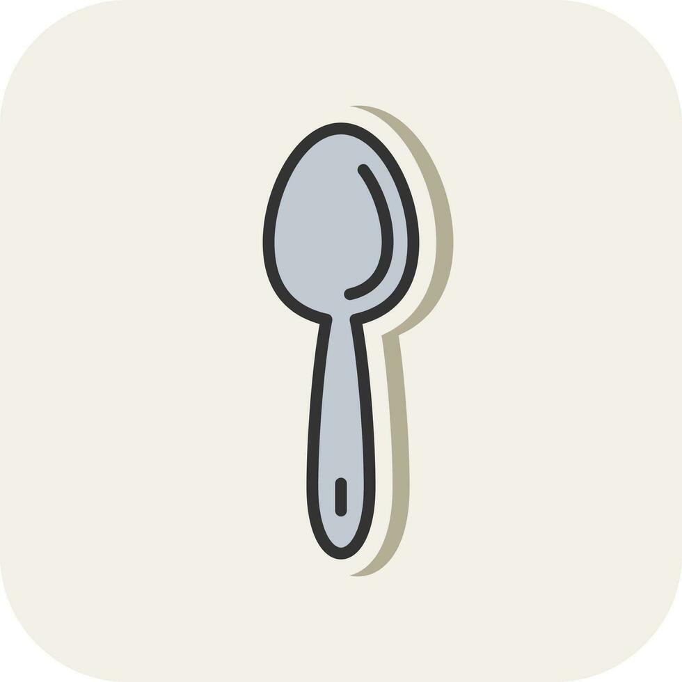 Spoon Vector Icon Design