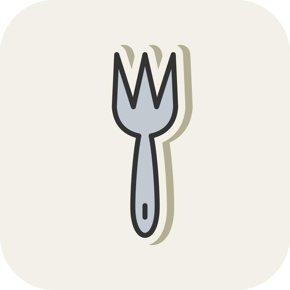 Fork Vector Icon Design