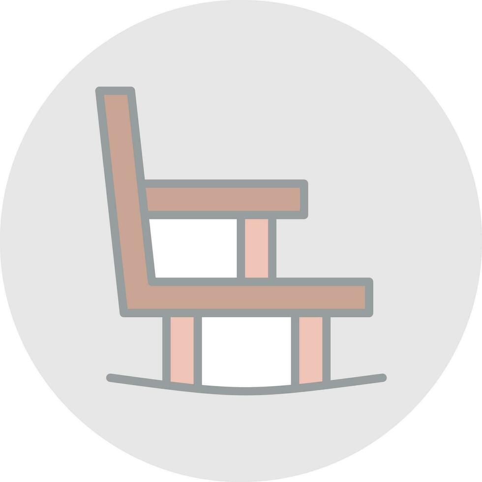 Baby chair Vector Icon Design