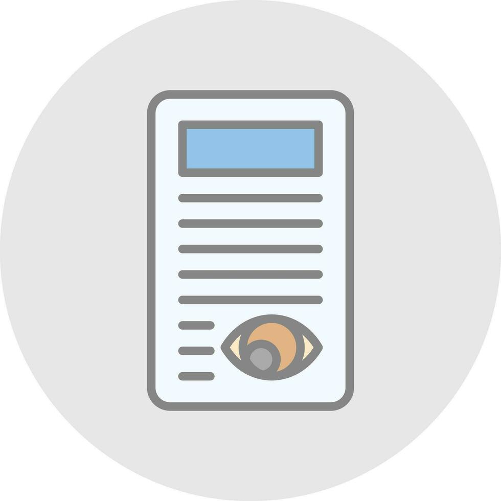 Views Vector Icon Design