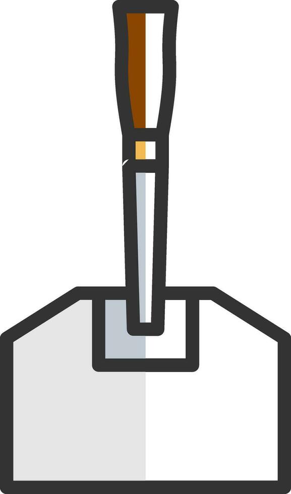 Pizza peel Vector Icon Design