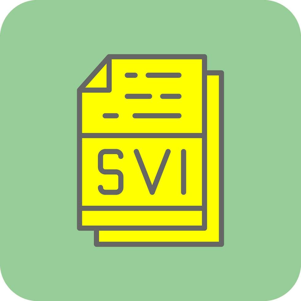 svi vector icono diseño