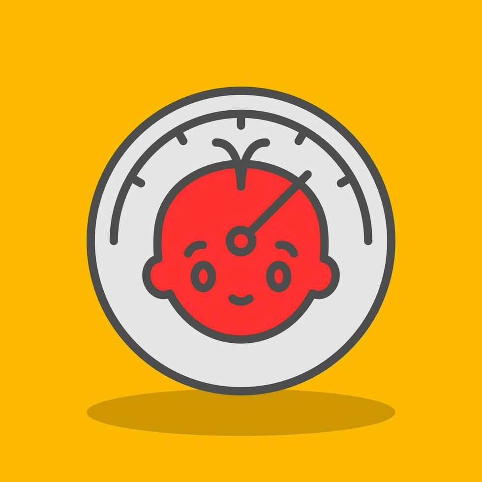 Speedmeter Vector Icon Design