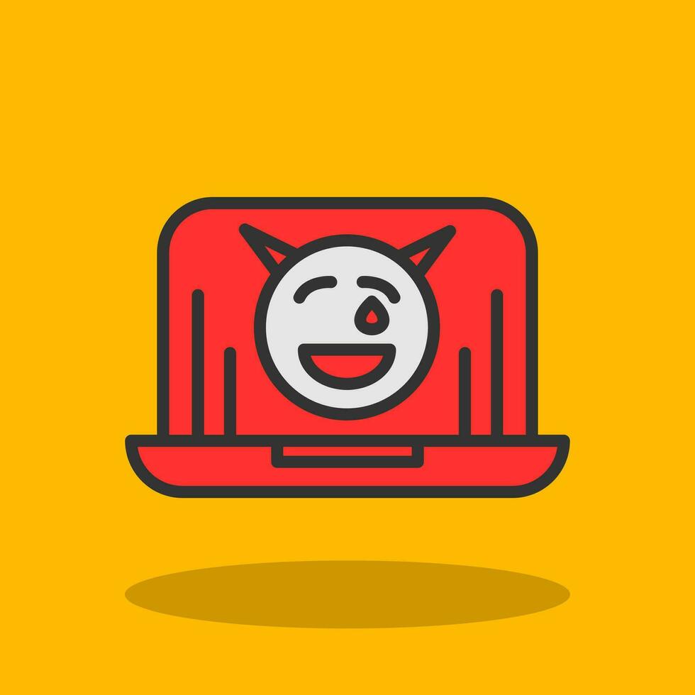 Prank Vector Icon Design