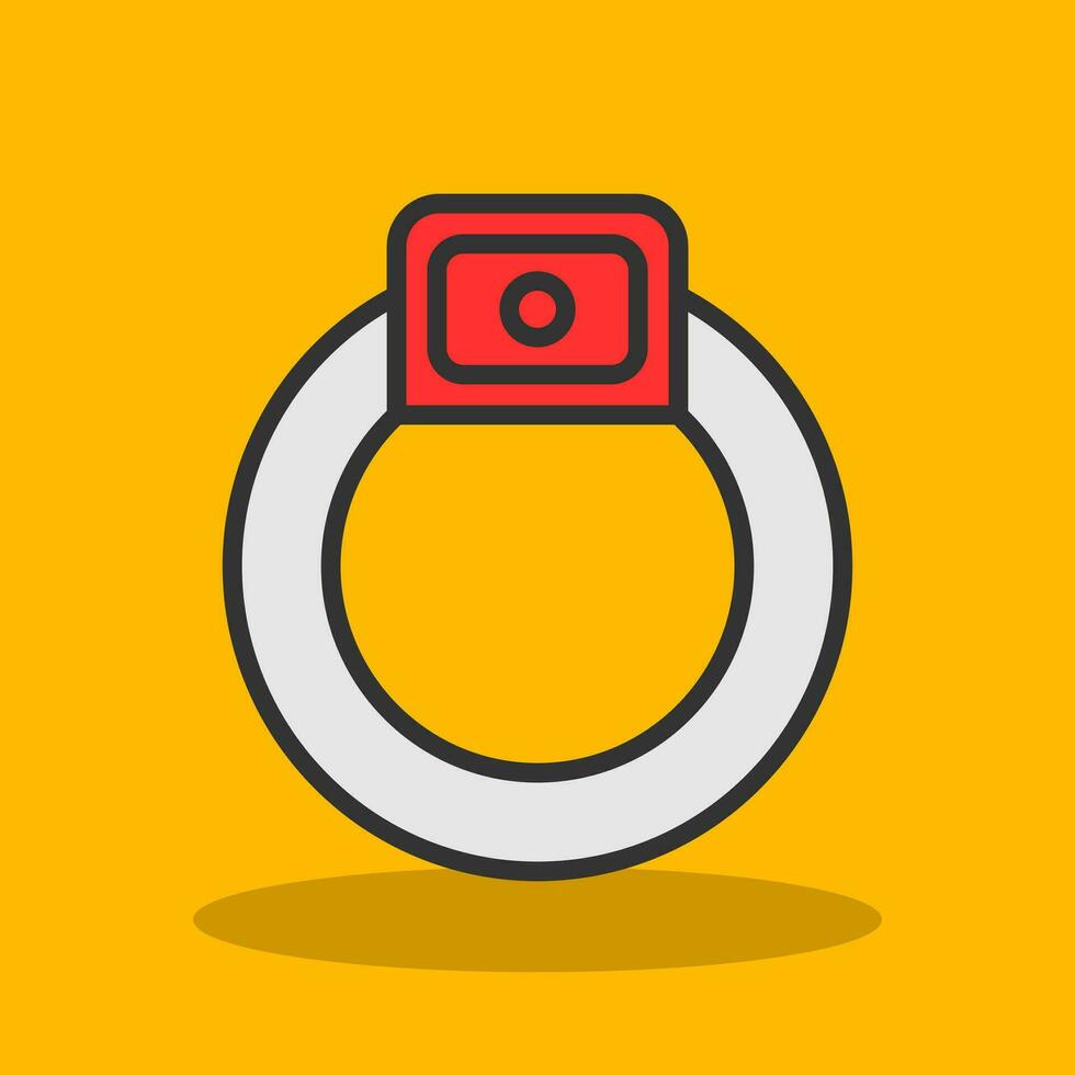 Ring Vector Icon Design