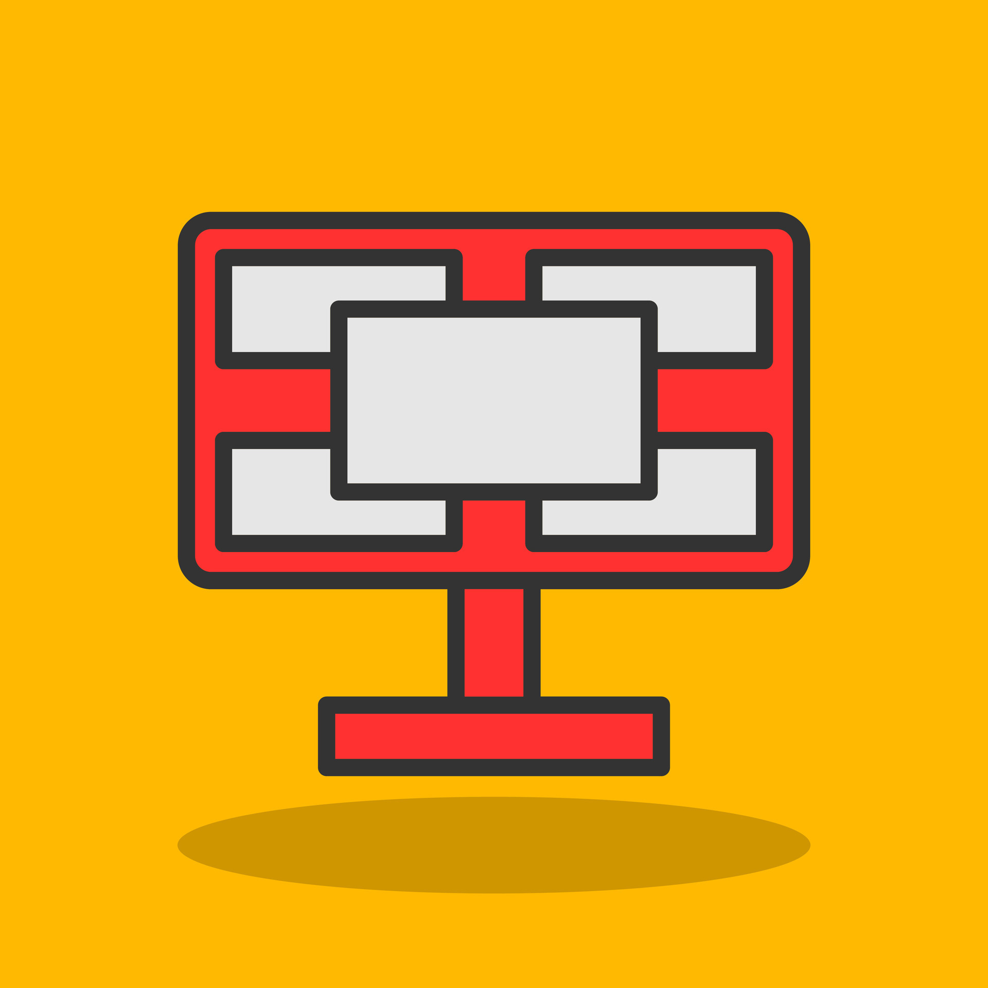 Screens Vector Icon Design 29422689 Vector Art at Vecteezy