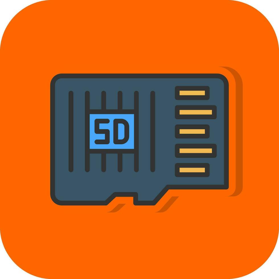 Sd card Vector Icon Design