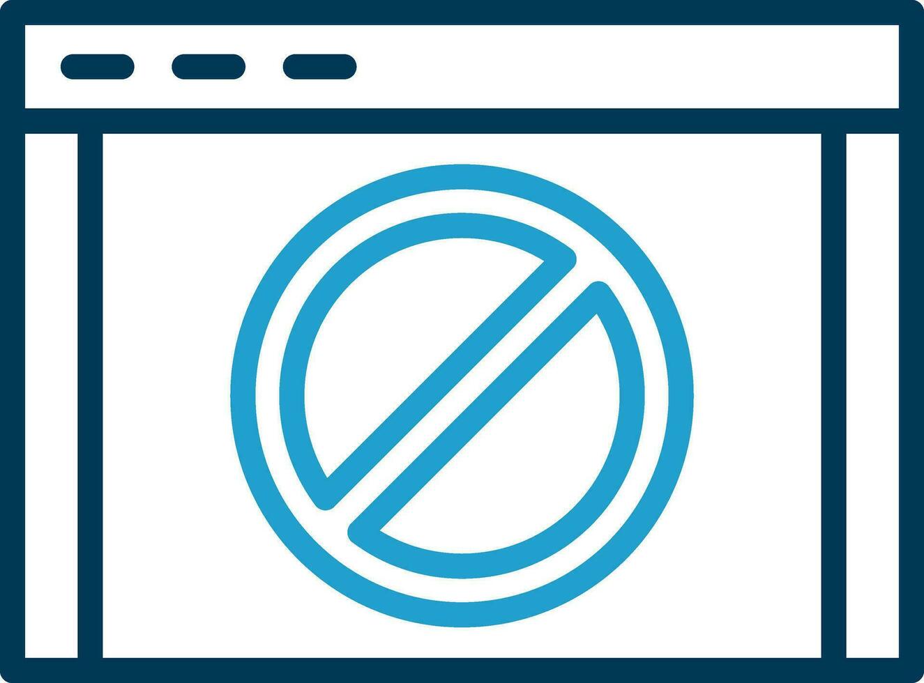 Website Vector Icon Design