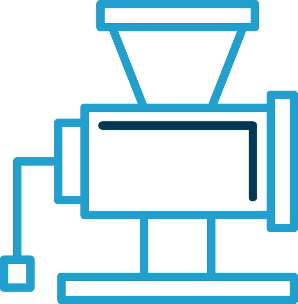 Meat grinder Vector Icon Design