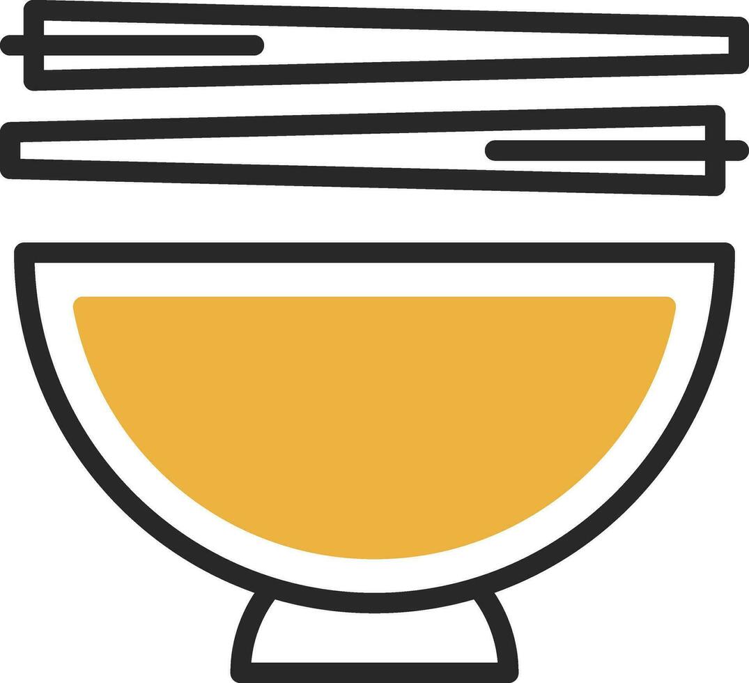 Chopsticks Vector Icon Design