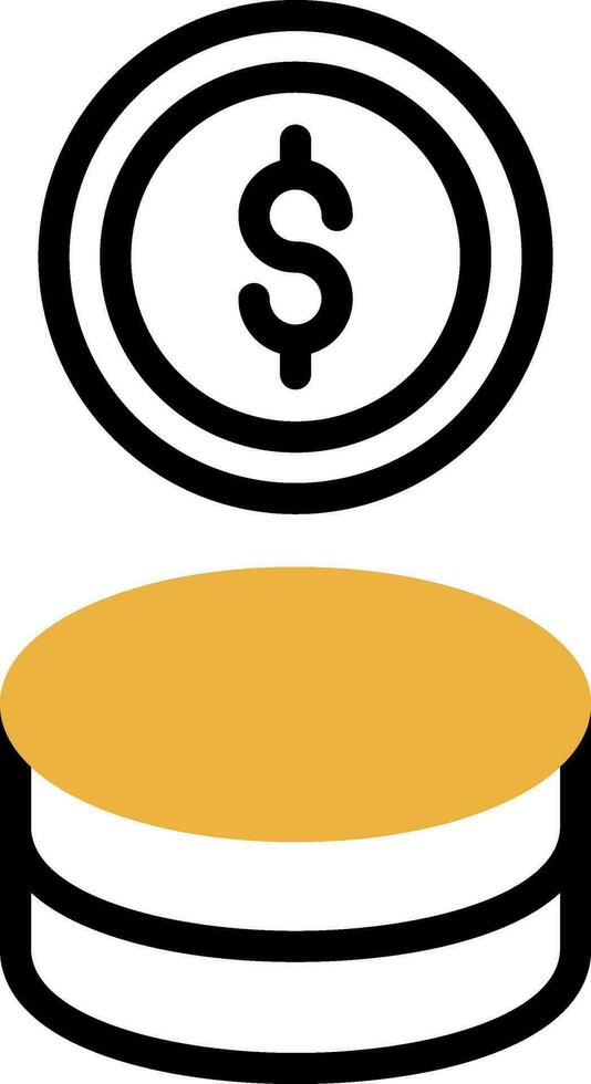 Coin Vector Icon Design