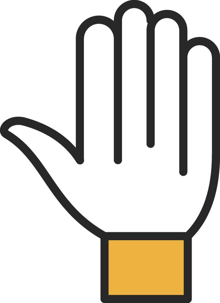 diseño de icono de vector de mano