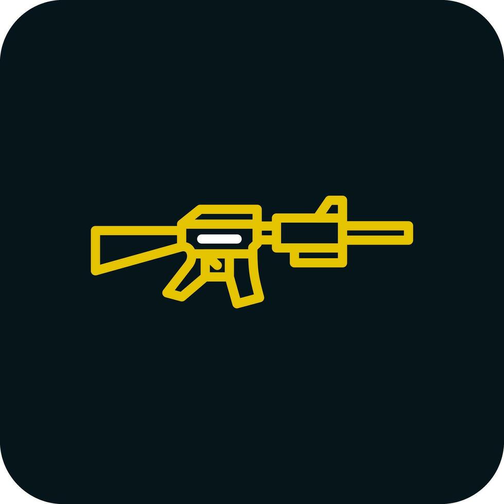 Rifle Vector Icon Design