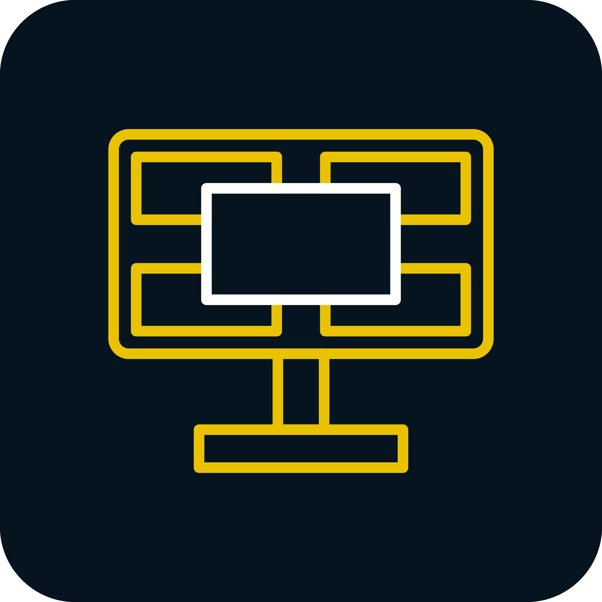 Screens Vector Icon Design 29423530 Vector Art at Vecteezy