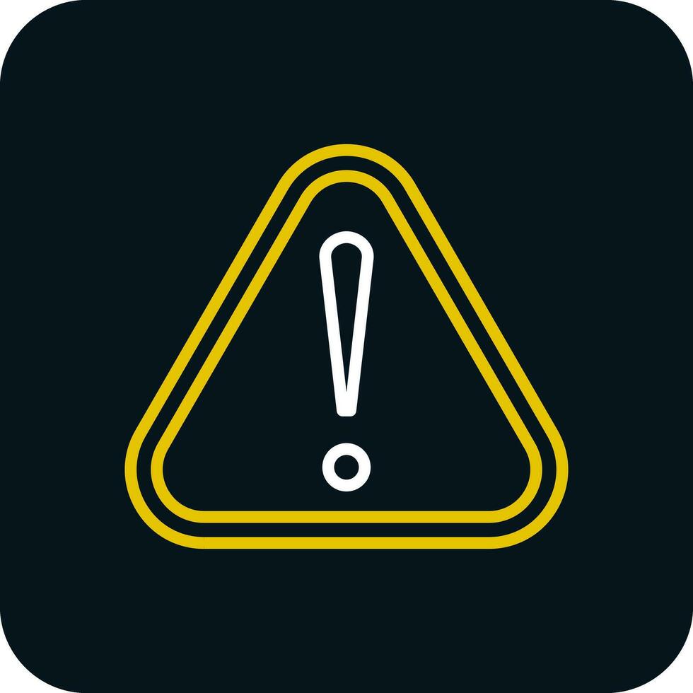 Alert Vector Icon Design