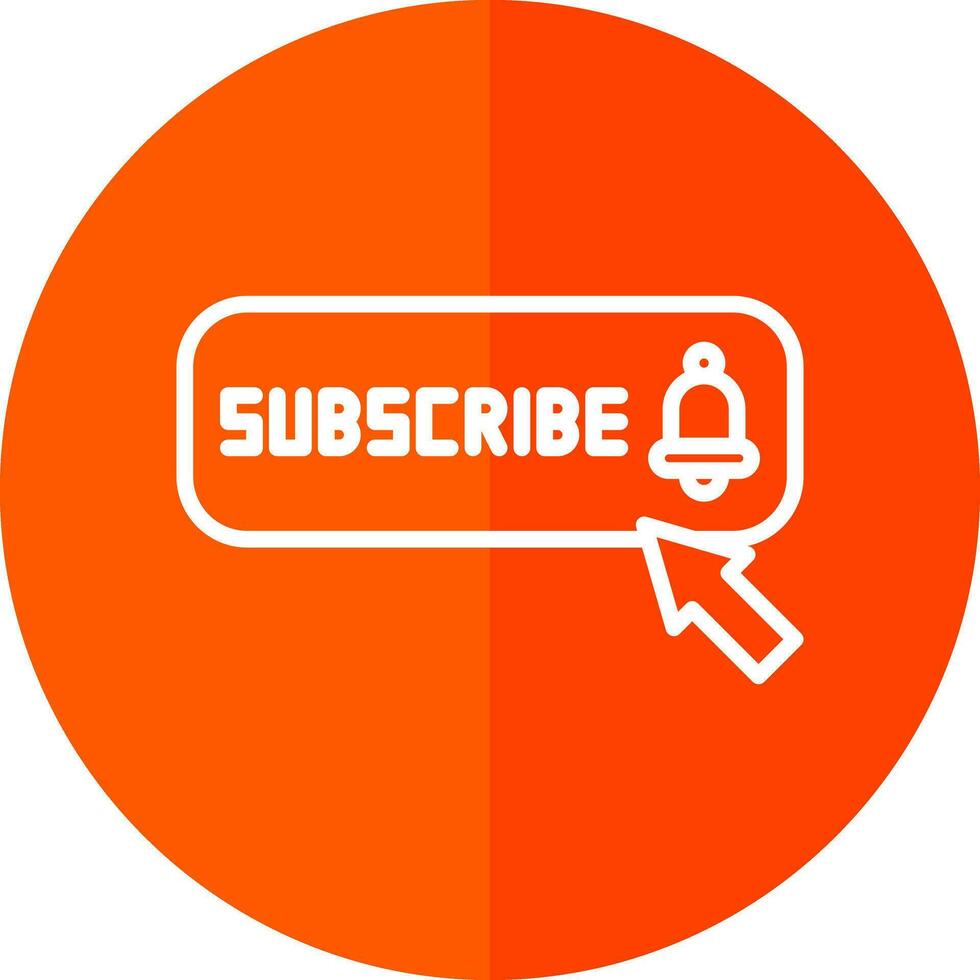 Subscribe Vector Icon Design