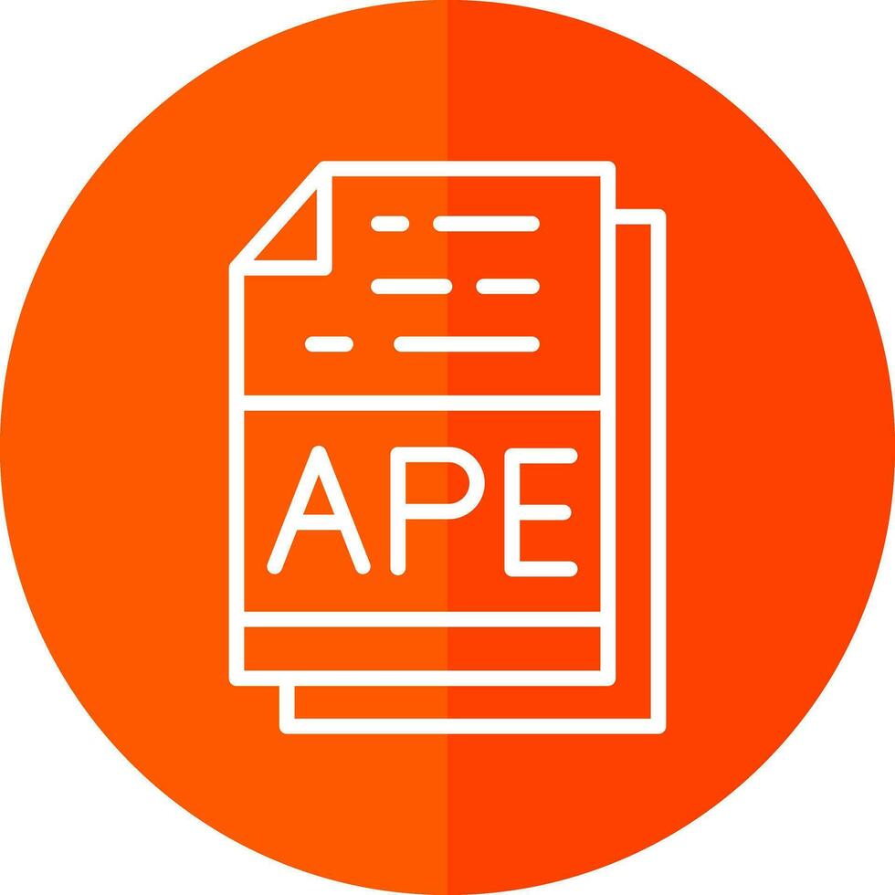 Ape Vector Icon Design