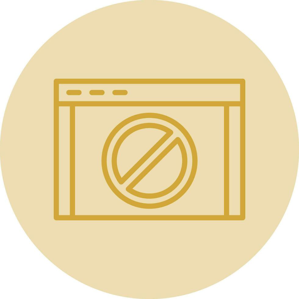 Website Vector Icon Design