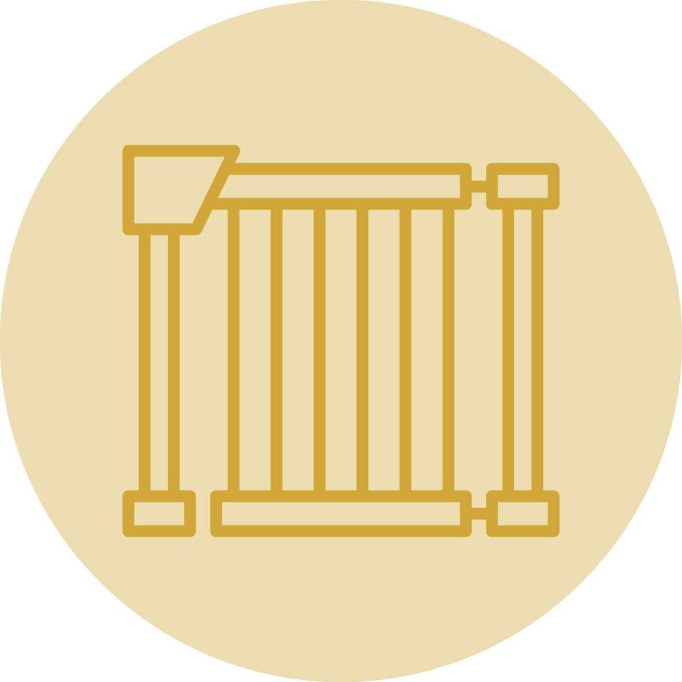 Gate Vector Icon Design