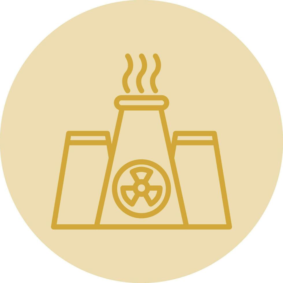 Nuclear energy Vector Icon Design