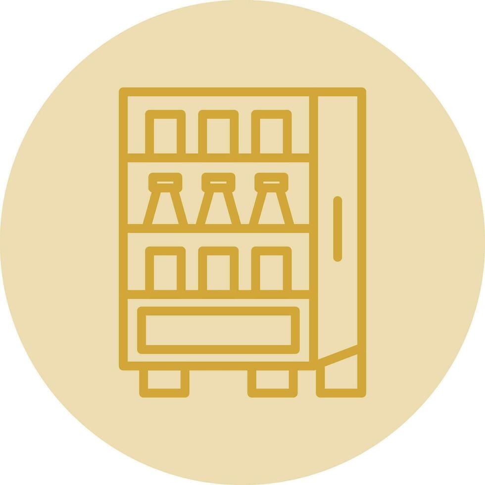 Vending machine Vector Icon Design