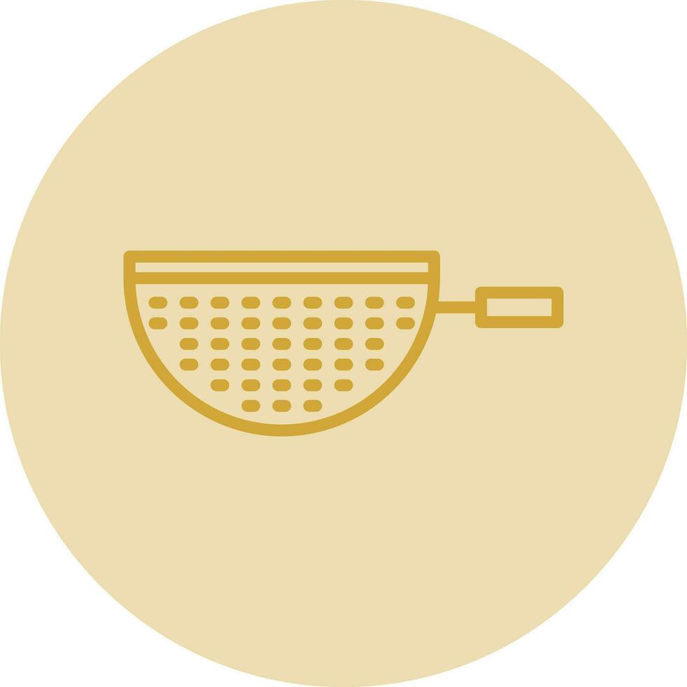 Strainer Vector Icon Design