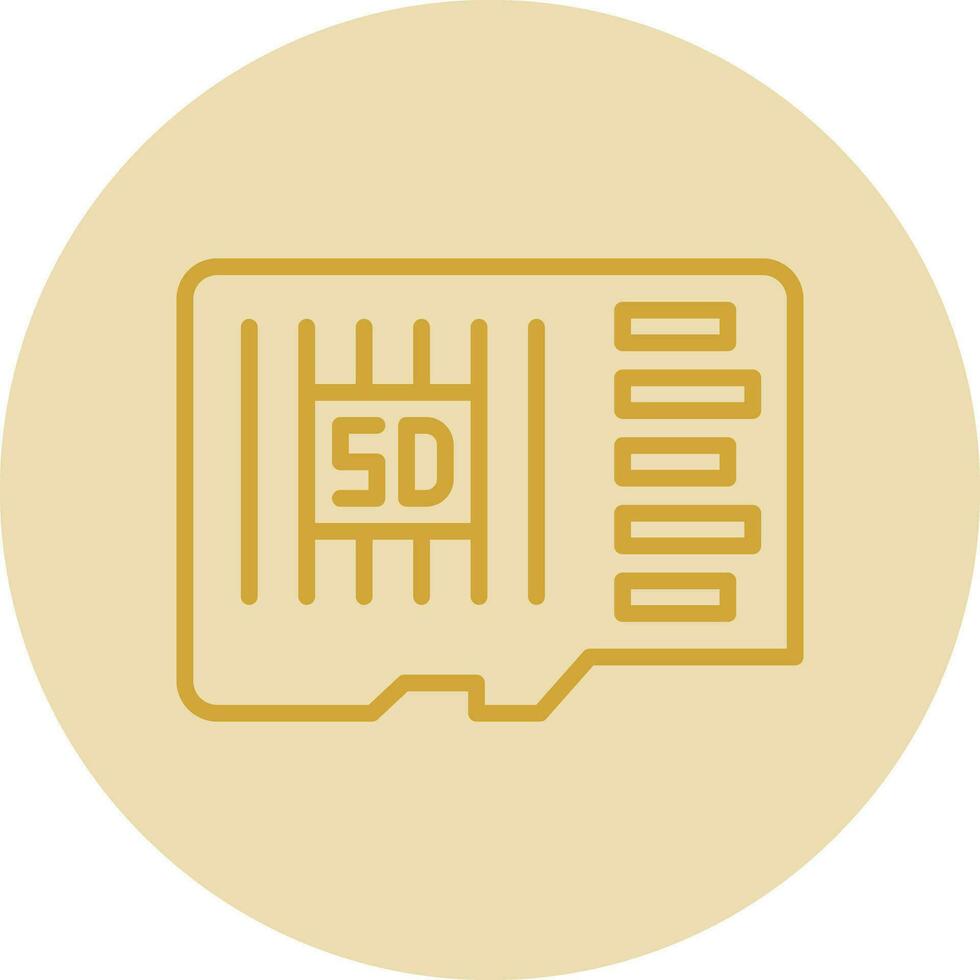 Sd card Vector Icon Design