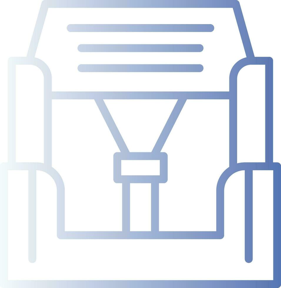 Car seat Vector Icon Design