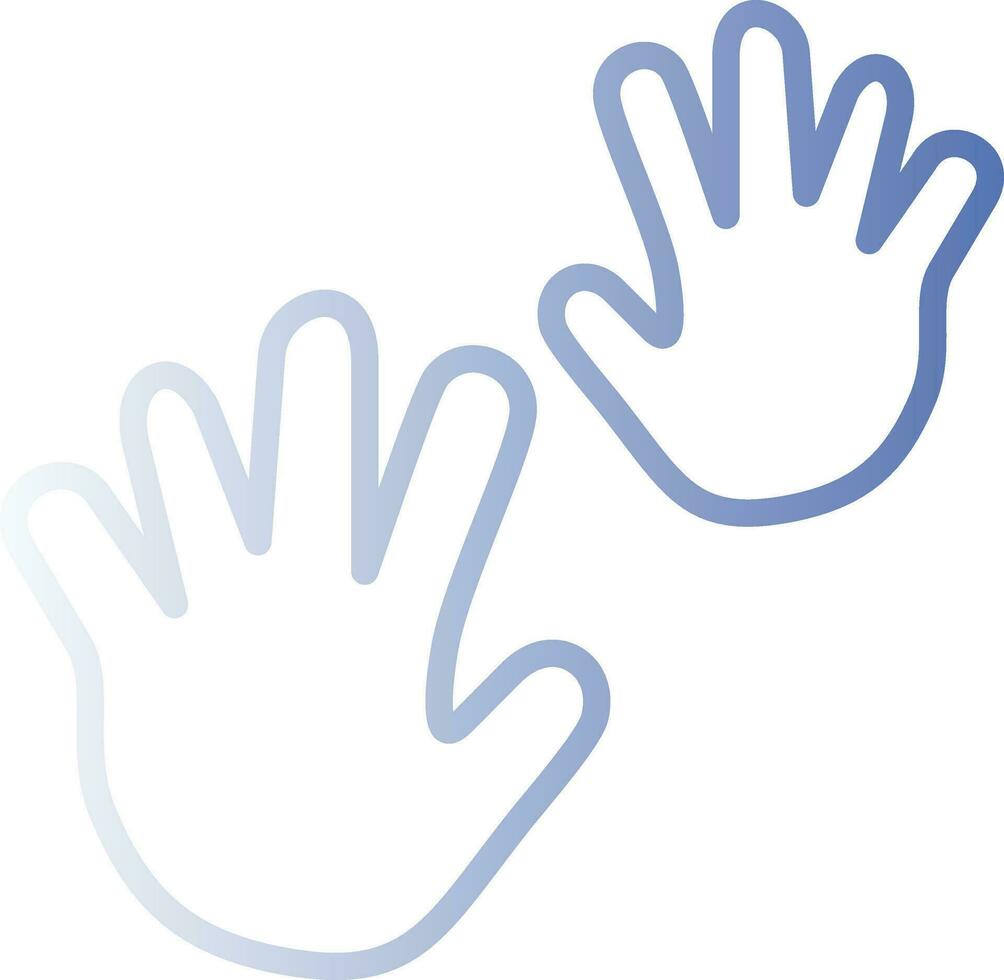 Hand Vector Icon Design