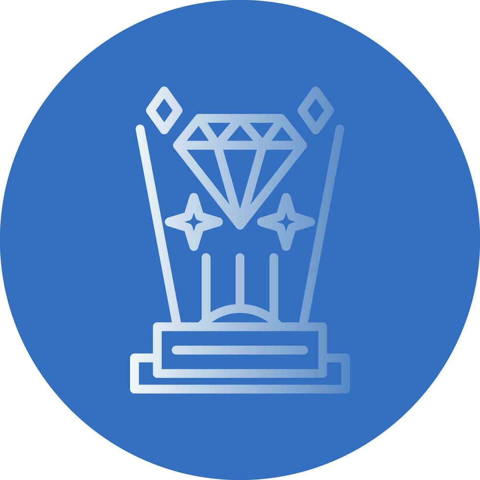 Hologram Vector Icon Design