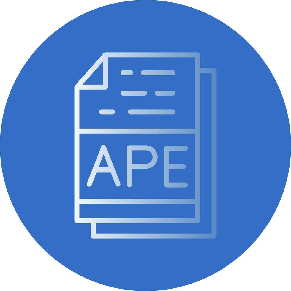 Ape Vector Icon Design