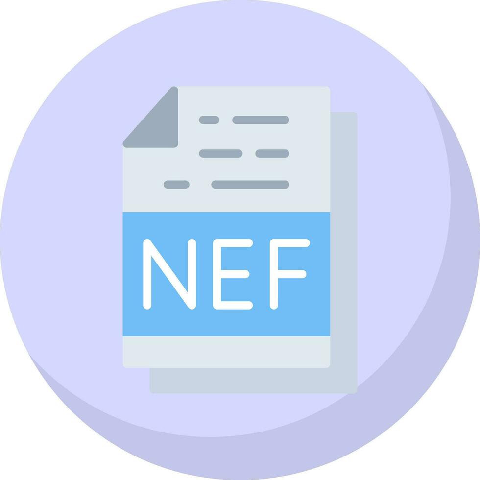 nef vector icono diseño