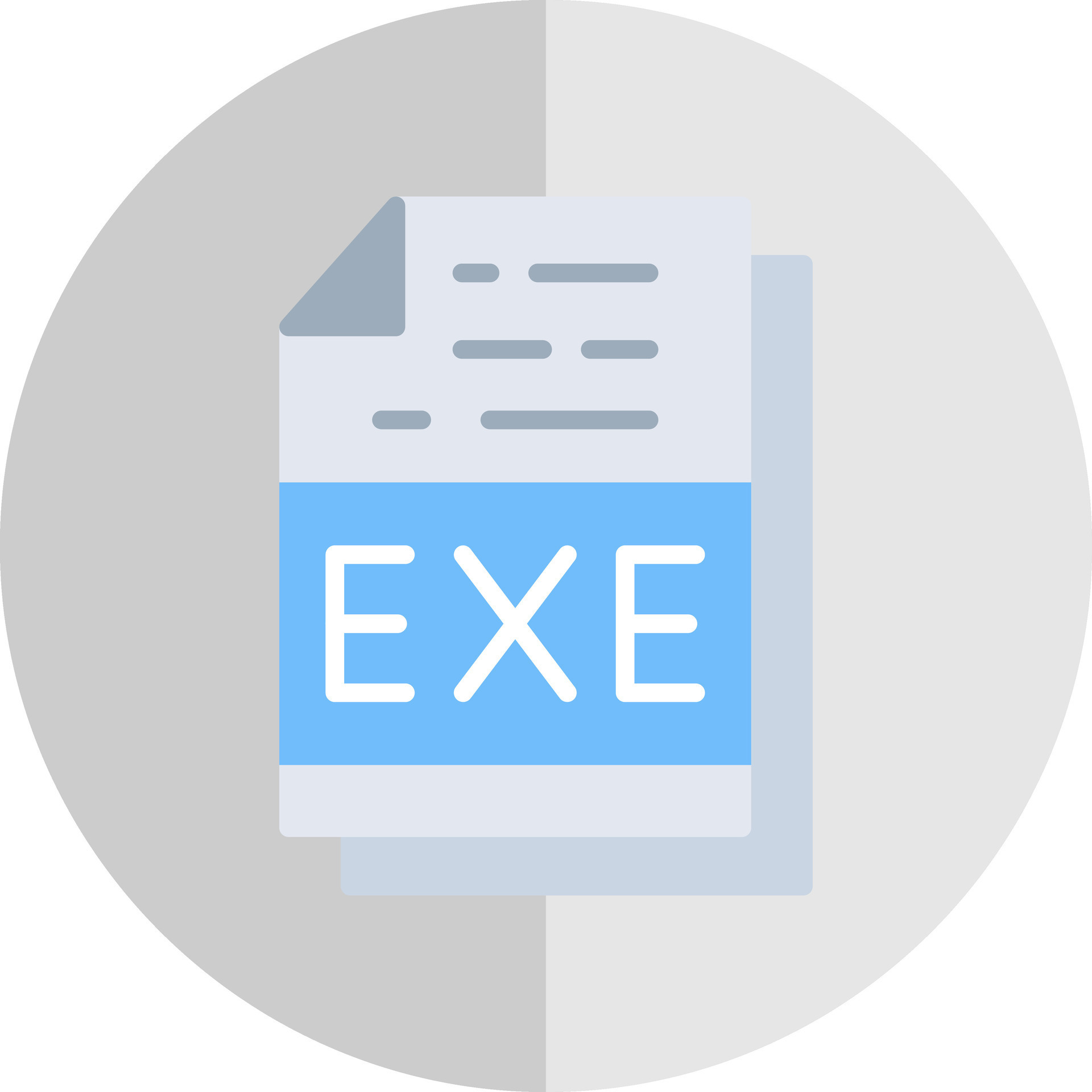 Exe File Format Vector Icon Design 29424677 Vector Art at Vecteezy