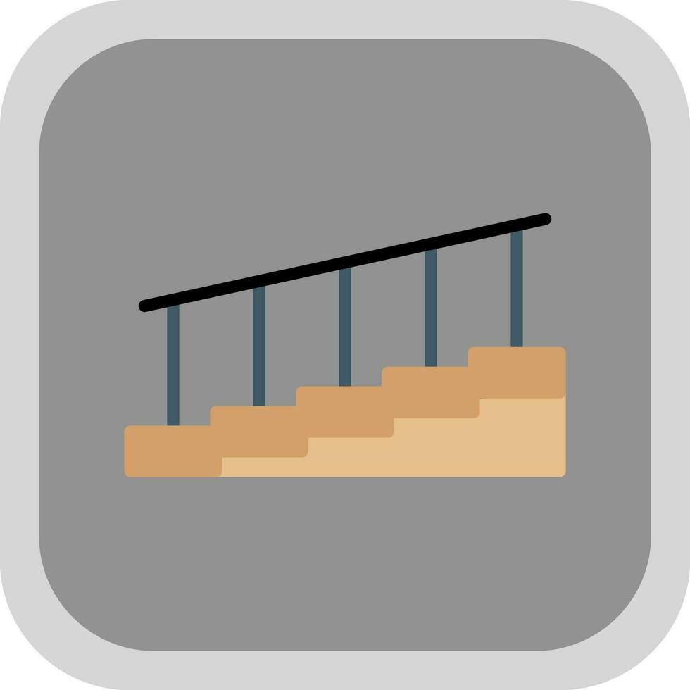 diseño de icono de vector de escaleras