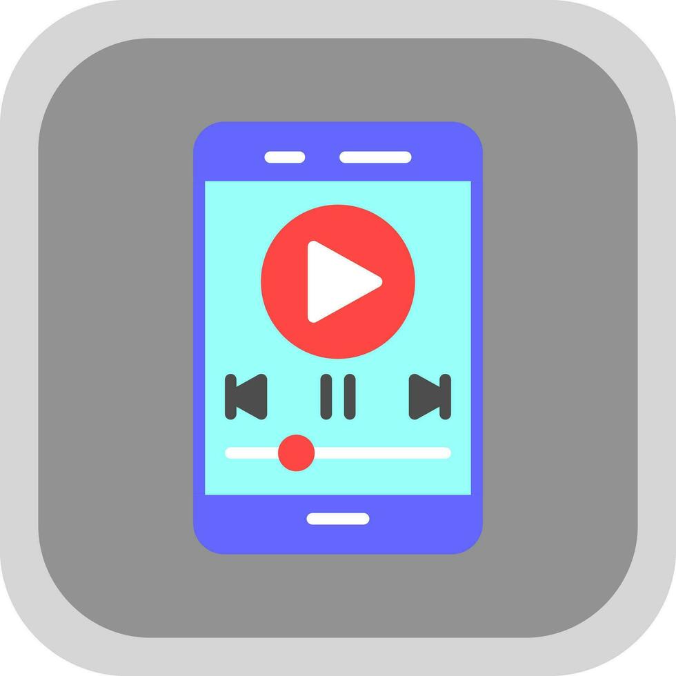 Video Vector Icon Design