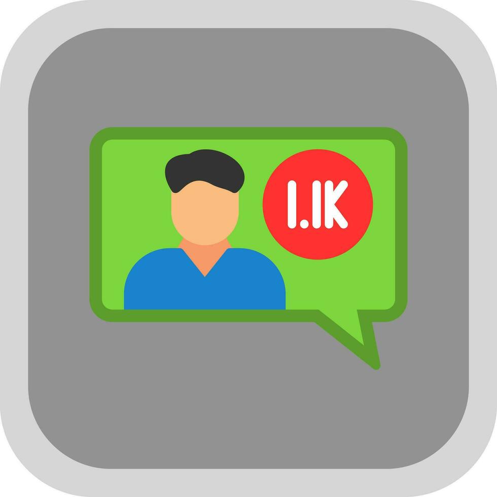 Follower Vector Icon Design