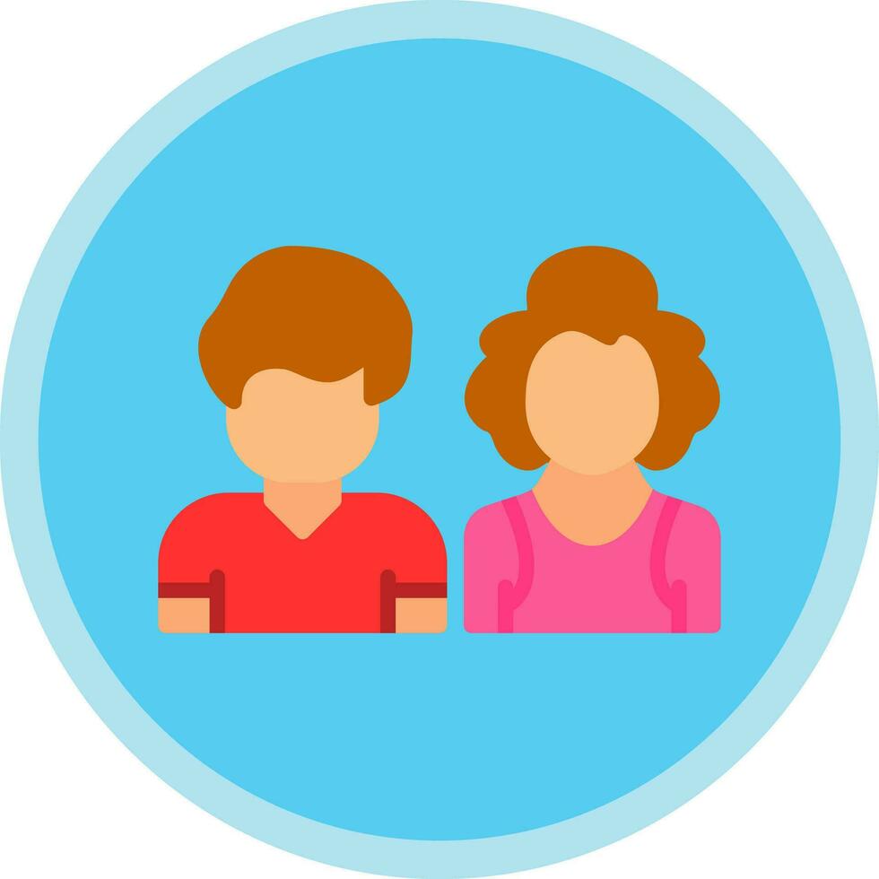 Parents Vector Icon Design