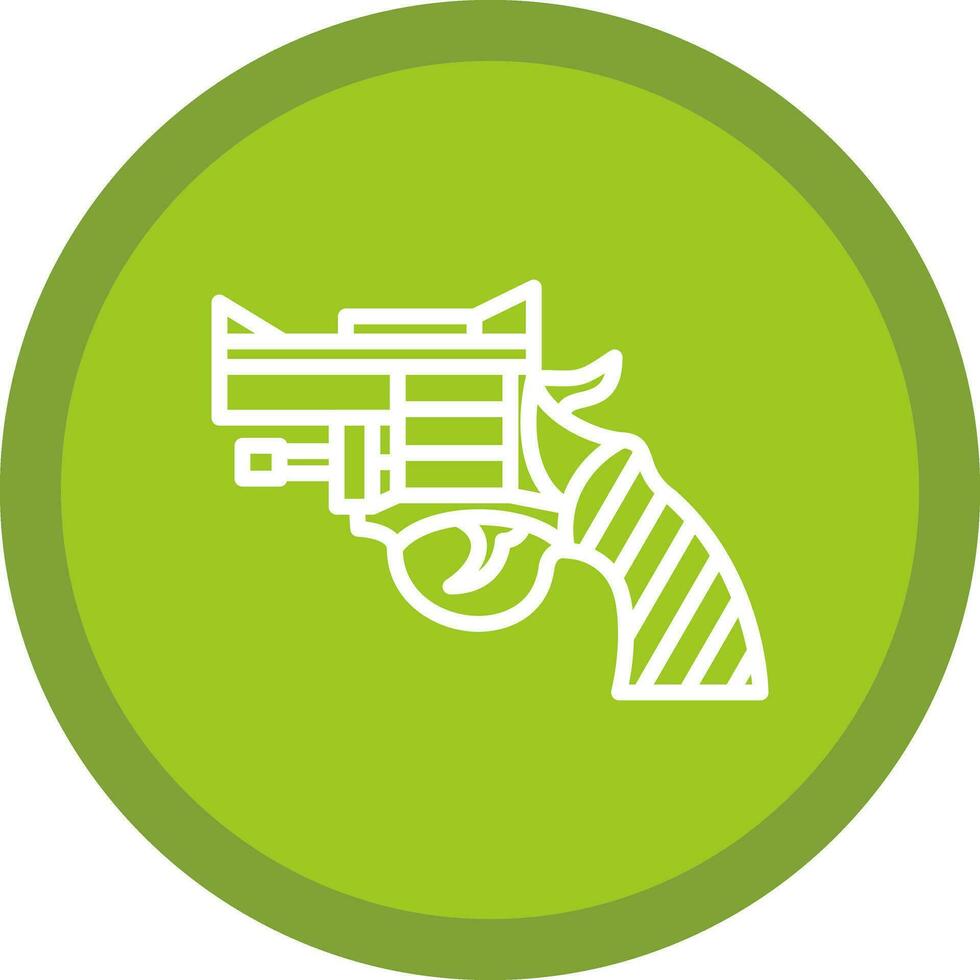 Revolver Vector Icon Design