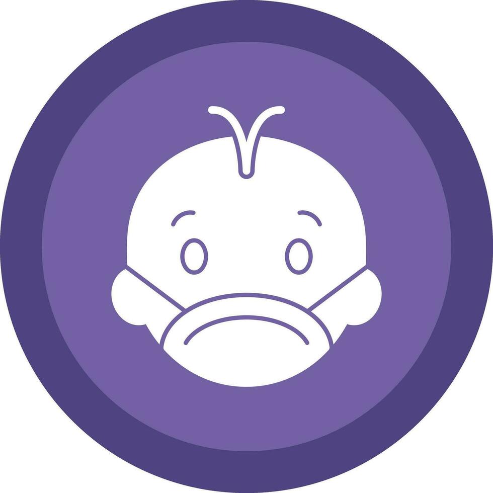 Face mask Vector Icon Design