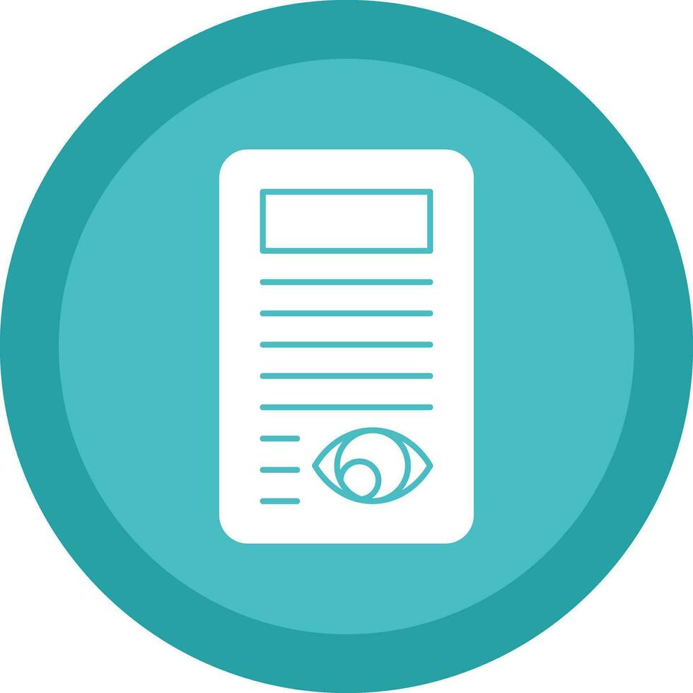 Views Vector Icon Design