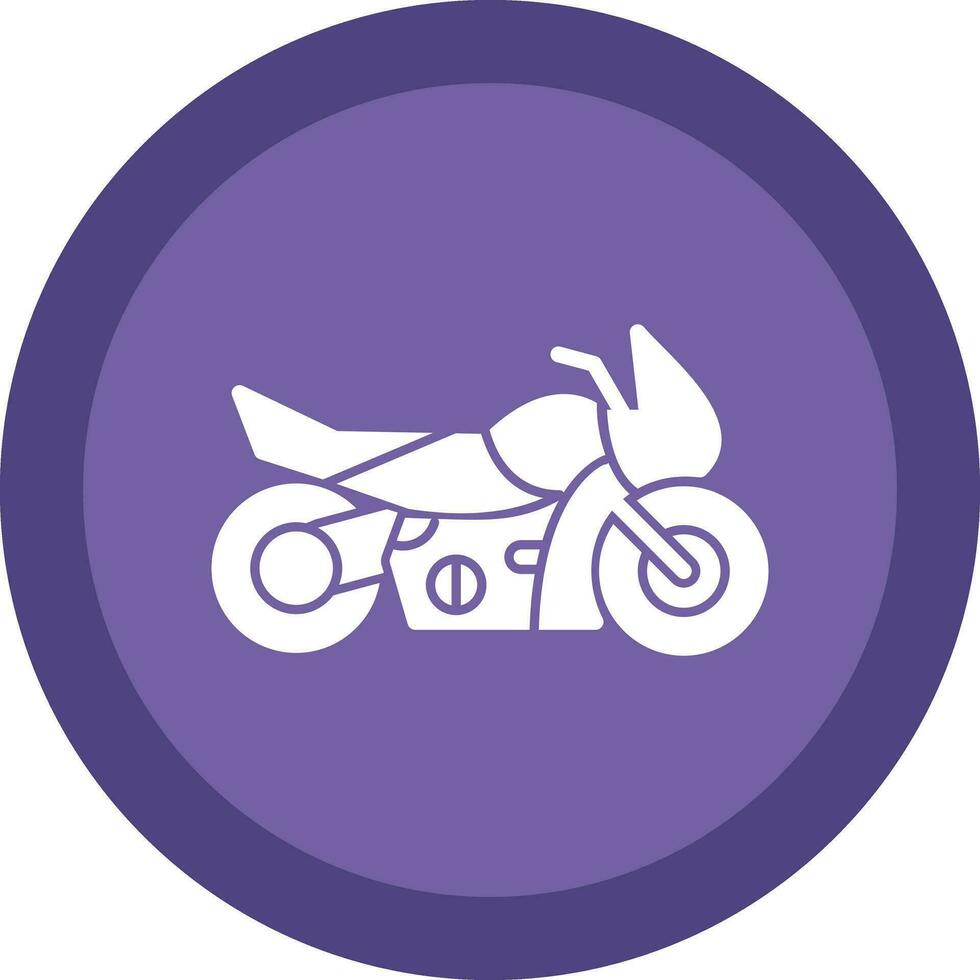 Motorbike Vector Icon Design