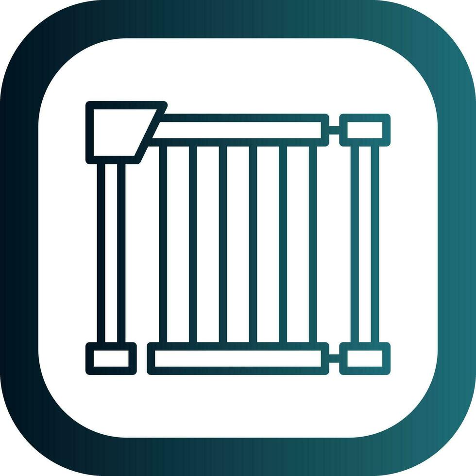 Gate Vector Icon Design